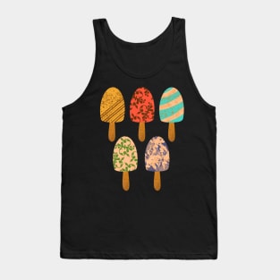 Ice Pop Kulfi Pattern Tank Top